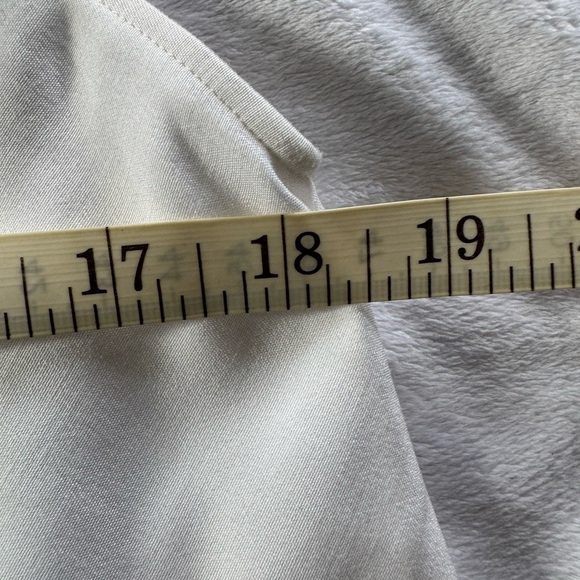 🩵Massimo Dutti Bias Cut Sleeveless Top Size Medium - Picture 4 of 11